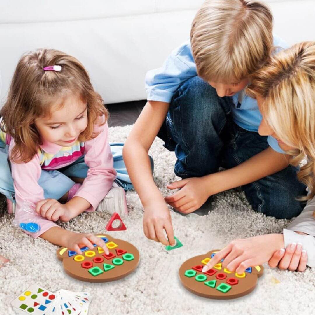 Puzzle enfant | Jeu d'association de formes - Kidstresor