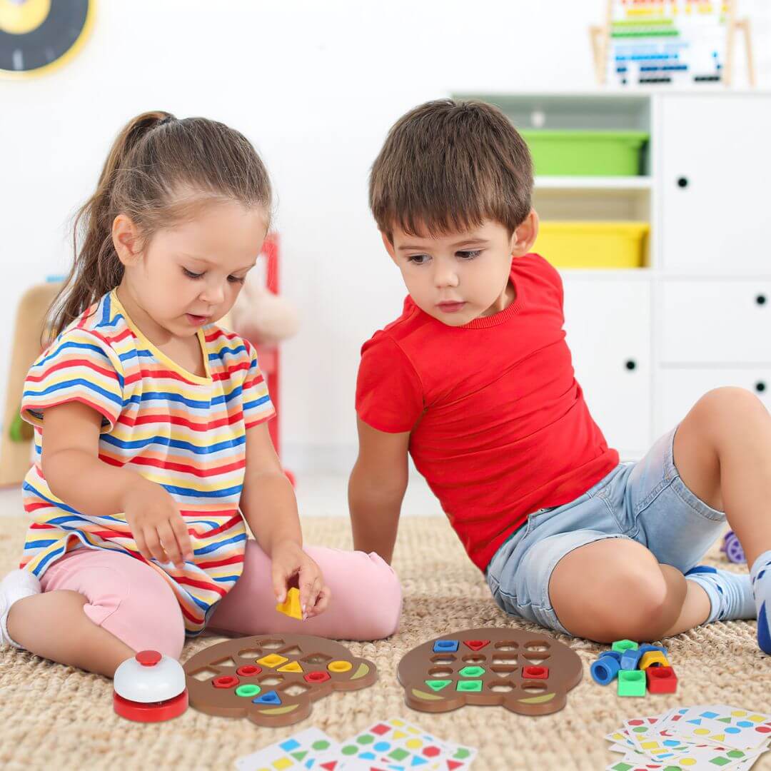 Puzzle enfant | Jeu d'association de formes - Kidstresor