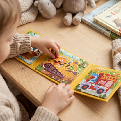 Puzzle magnétique Montessori évolutif pour enfants – Apprentissage logique et motricité - Kidstresor