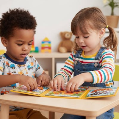Puzzle magnétique Montessori évolutif pour enfants – Apprentissage logique et motricité - Kidstresor