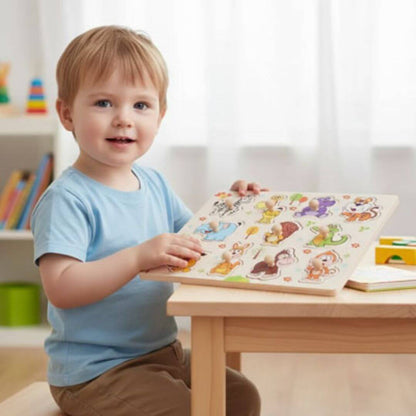Puzzle pour enfant - Animaux - Kidstresor