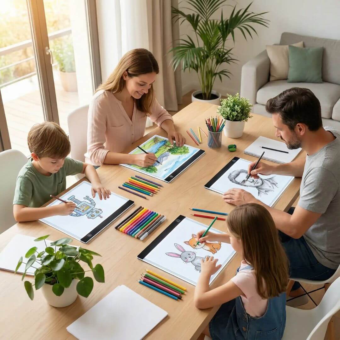 Tablette Lumineuse à Dessin | PrecisionLight LED™ - Kidstresor