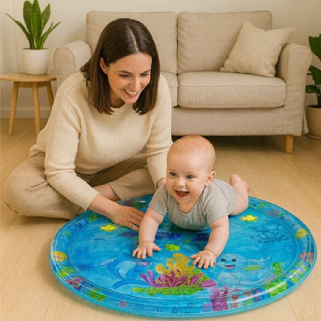 Tapis d'eau bébé | SensoryPlay™ - Kidstresor