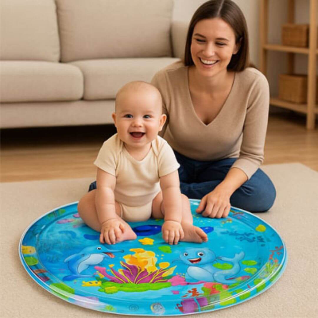 Tapis d'eau bébé | SensoryPlay™ - Kidstresor