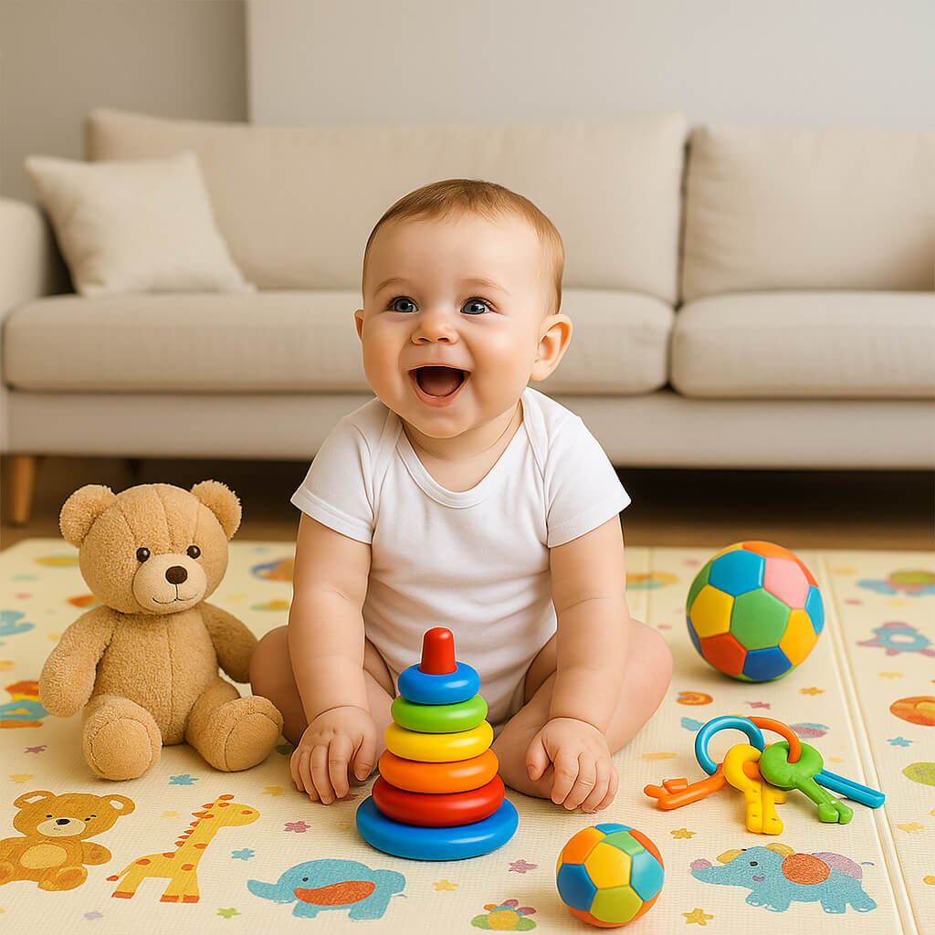 Tapis d'éveil bebe | Éveil Confort - Kidstresor