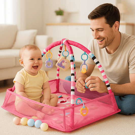 Tapis d'éveil bébé | Sensoriel - Kidstresor