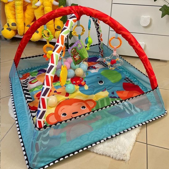 Tapis d'éveil bébé | Sensoriel - Kidstresor