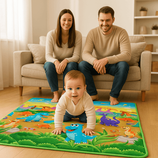 Tapis d'éveil Montessori | Doux et Sensoriel - Kidstresor