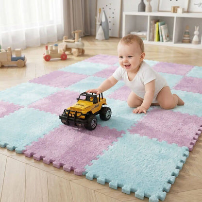 Tapis Puzzle en Mousse pour Bébé – Confort, Sécurité et Espace de Jeu Modulable - Kidstresor