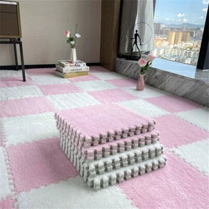 Tapis Puzzle en Mousse pour Bébé – Confort, Sécurité et Espace de Jeu Modulable - Kidstresor