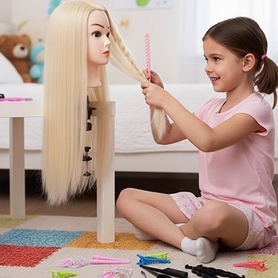 Tete a coiffer | Professionnel - Kidstresor