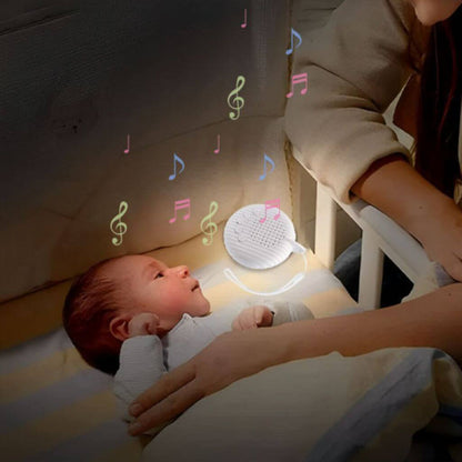 Veilleuse Bruit Blanc Bébé Rechargeable – 10 Sons Apaisants Coquillage™ - Kidstresor