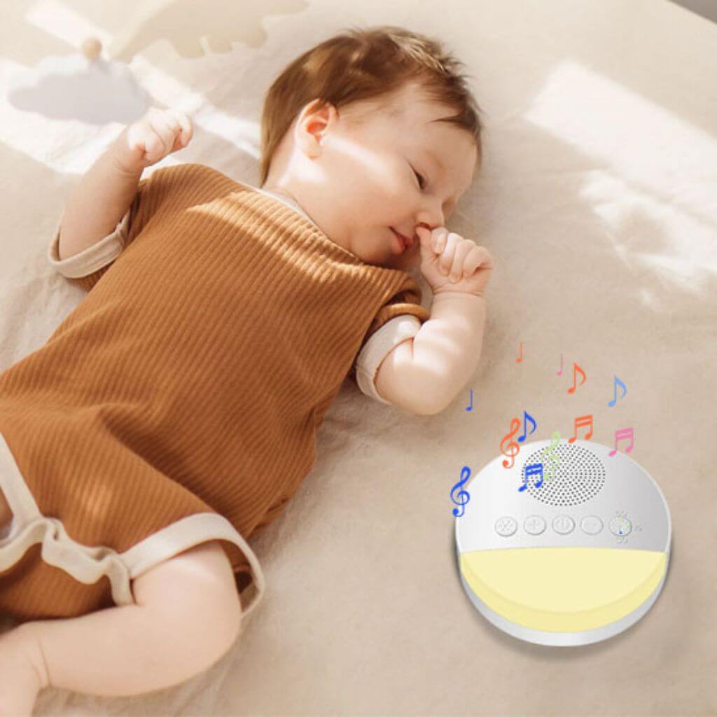 Veilleuse Bruit Blanc Bébé – Sommeil Calme & Apaisé - Kidstresor