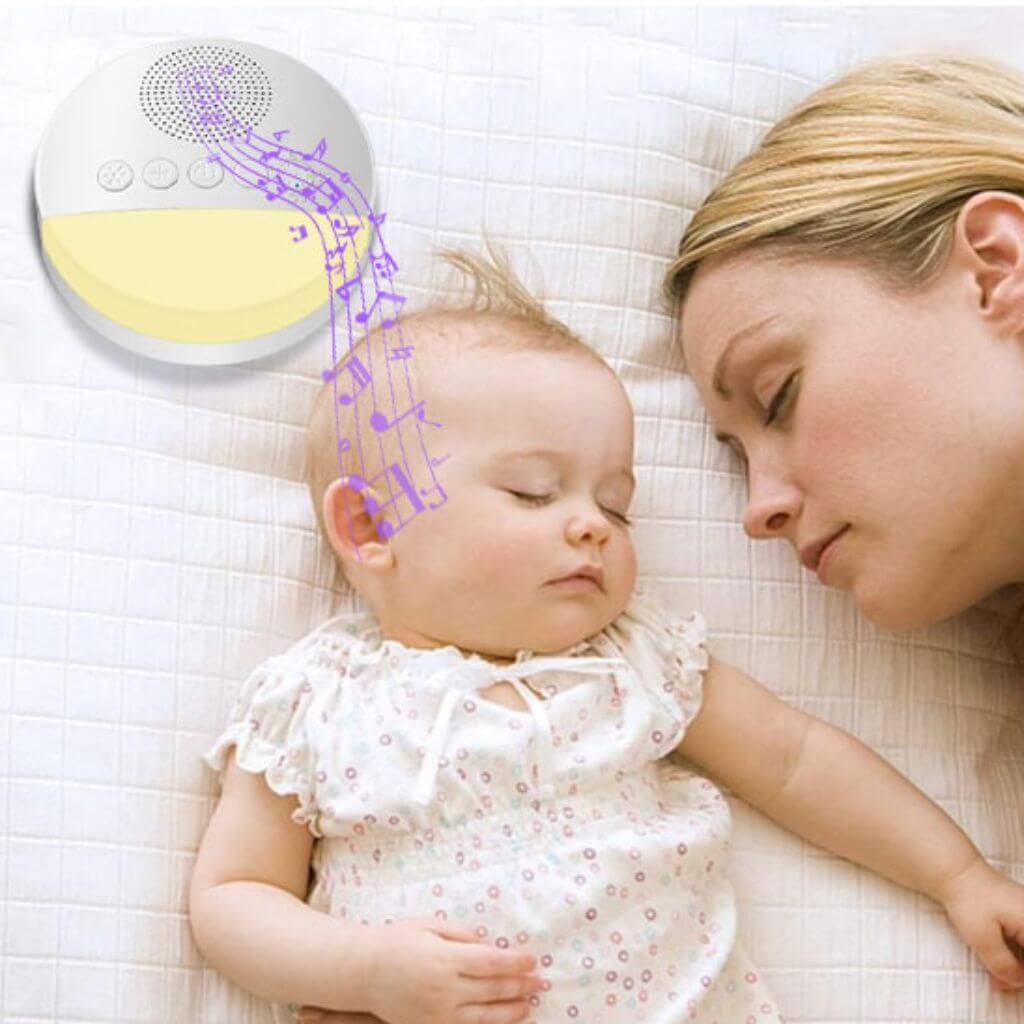 Veilleuse Bruit Blanc Bébé – Sommeil Calme & Apaisé - Kidstresor