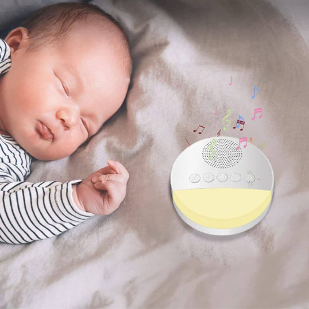 Veilleuse Bruit Blanc Bébé – Sommeil Calme & Apaisé - Kidstresor