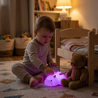 veilleuse dinosaure base magnetique minuterie 