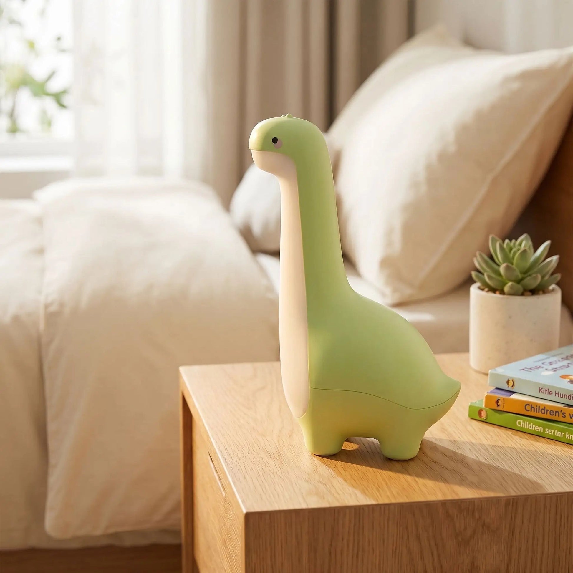 Veilleuse enfant dinosaure LED rechargeable – lampe de nuit douce bébé - Kidstresor
