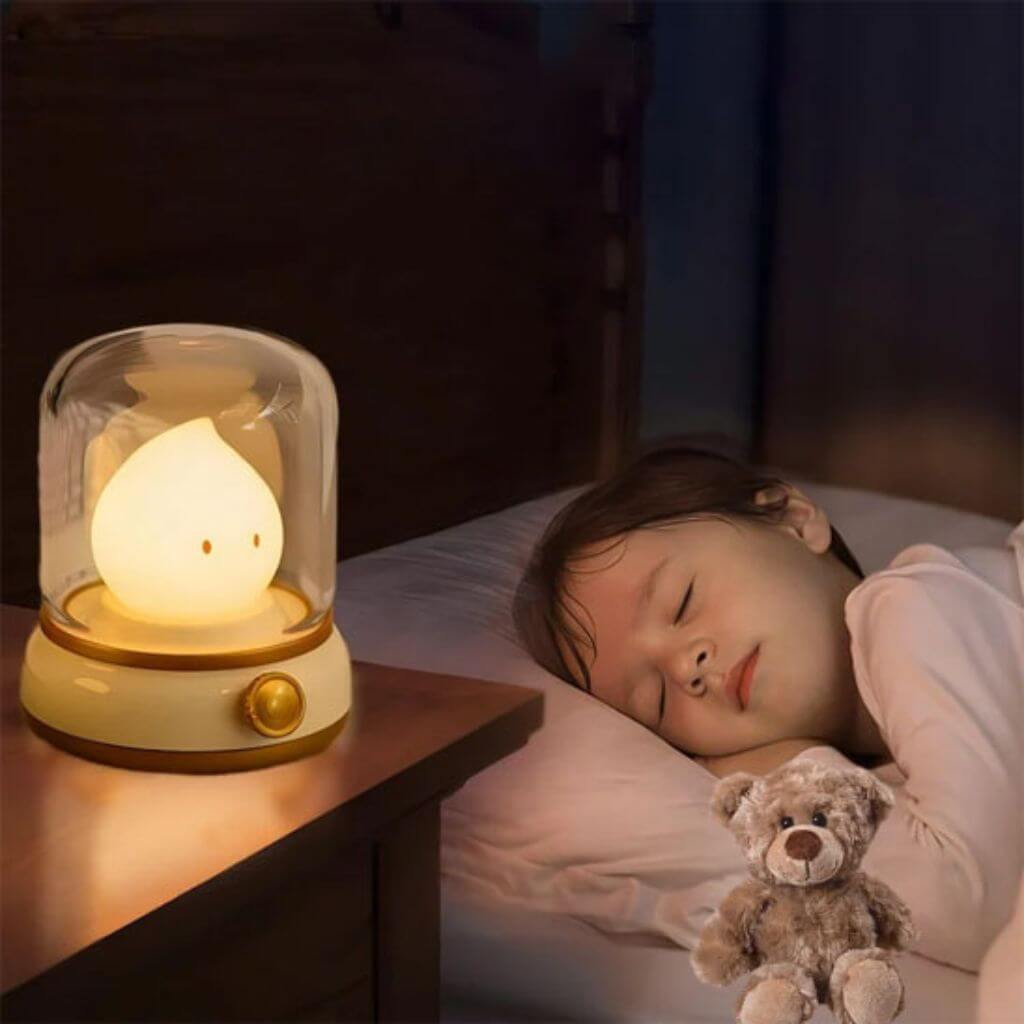 Veilleuse Enfant Rechargeable Goutte Lumina – BabyGlow™ - Kidstresor