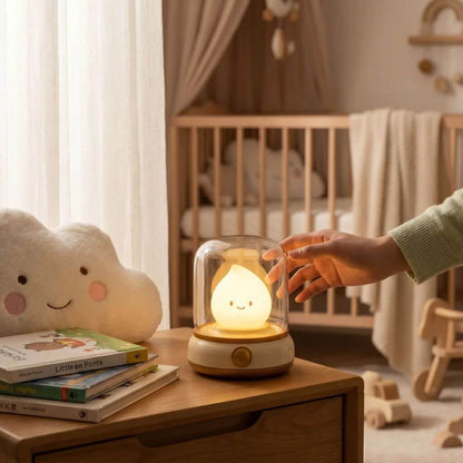 Veilleuse Enfant Rechargeable Goutte Lumina – BabyGlow™ - Kidstresor