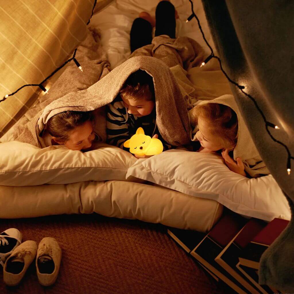 Veilleuse enfant - Renard LED Rechargeable - Kidstresor