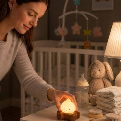 Veilleuse Feu de Camp avec Bruit Blanc – Lumière Douce pour Chambre Enfant - Kidstresor