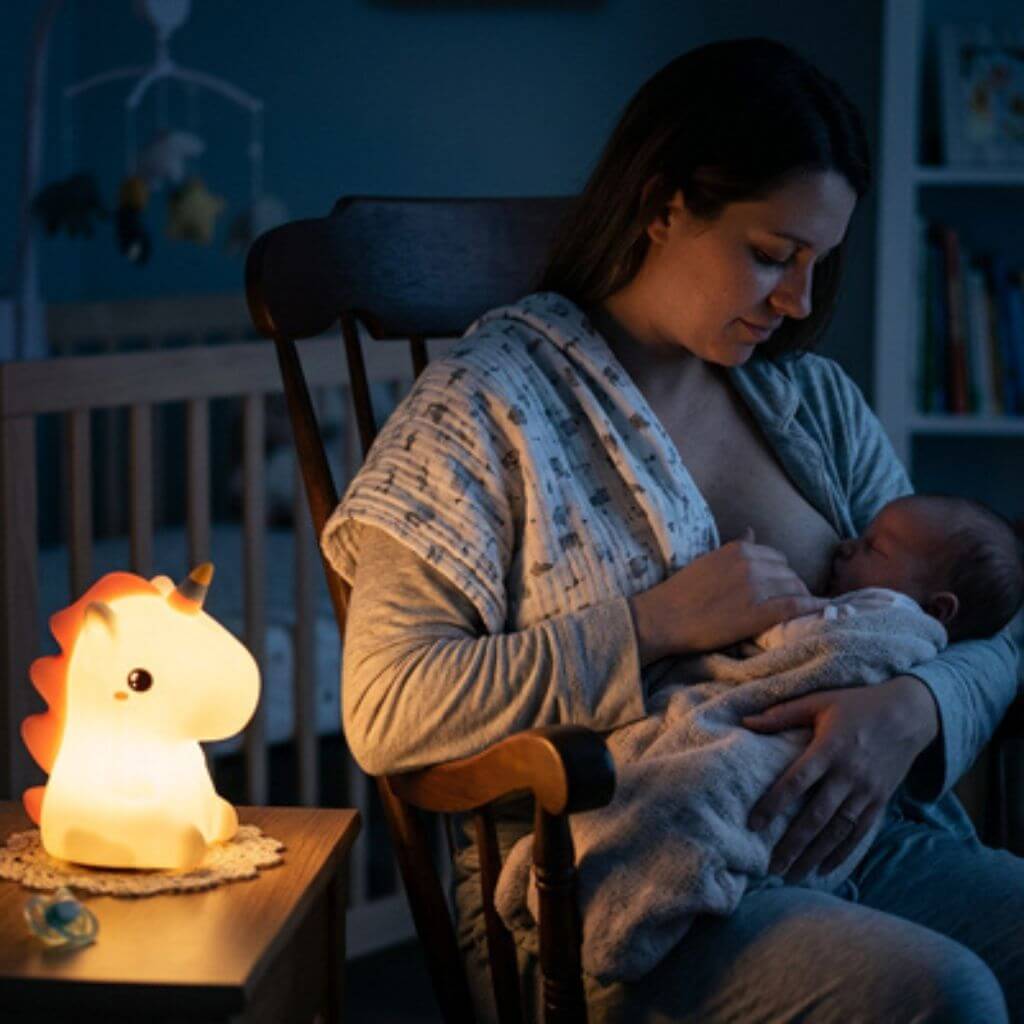 Veilleuse Licorne LED Rechargeable Enfant 🦄 - Kidstresor